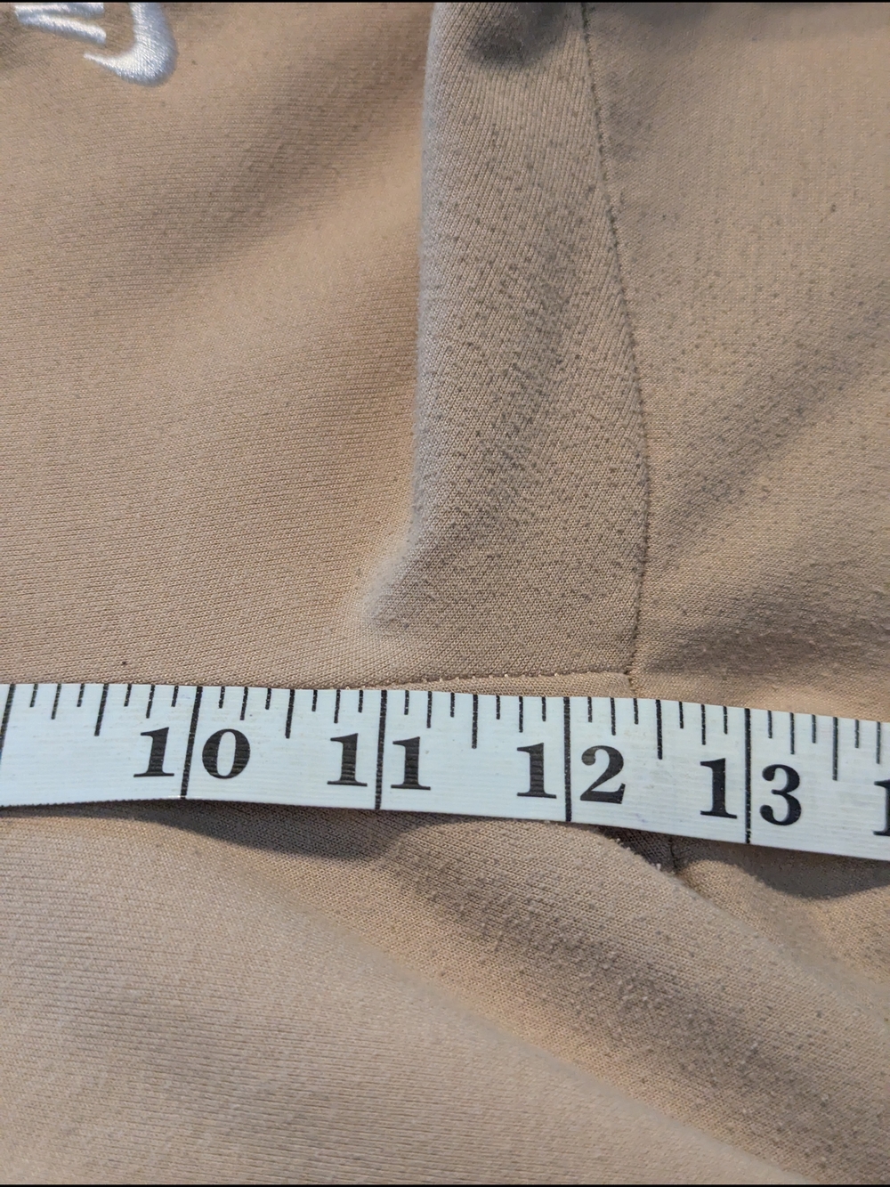 Nike Tan Jogger Sweatpants with White Accents - Picture 11 of 12